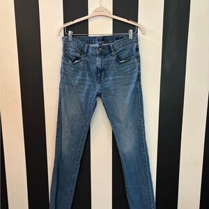 J Crew Men’s Flex Slim Classic Blue Denim Jeans 32 W x 34 L